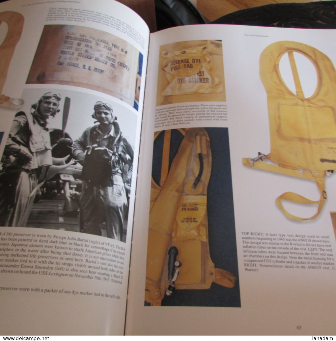 U.S. Naval Aviation Flying Clothing & Gear BOOK - 1939-45