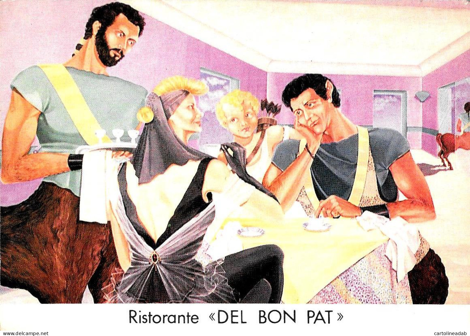 [MD7396] CPM - TORINO RISTORANTE DEL BON PAT NOUVELLE ARCADIA DI LIDIA VETTORI - TIR. LIMITATA  PERFETTA - Non Viaggiata - Bars, Hotels & Restaurants