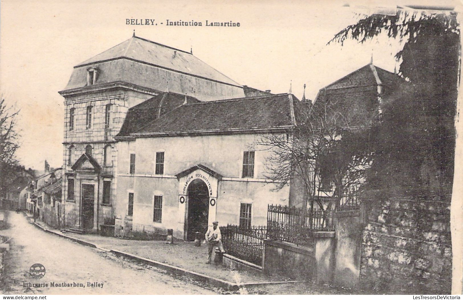 FRANCE - 01 - BELLEY - Institution Lamartine -  Carte Postale Ancienne - Belley