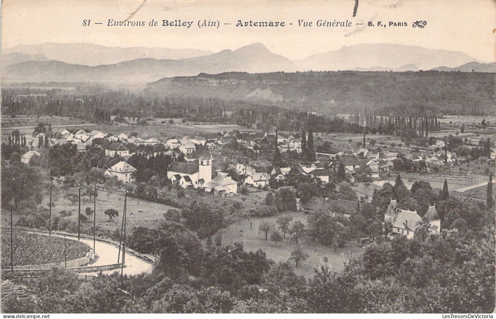 FRANCE - 01 - BELLEY - Artemare - Vue Générale -  Carte Postale Ancienne - Belley