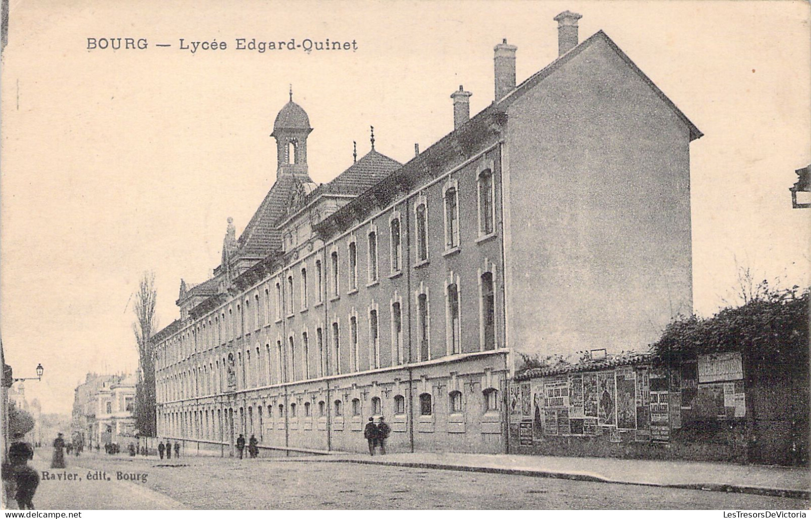 FRANCE - 01 - BOURG EN BRESSE - Lycée Edgard Quinet -  Carte Postale Ancienne - Otros & Sin Clasificación