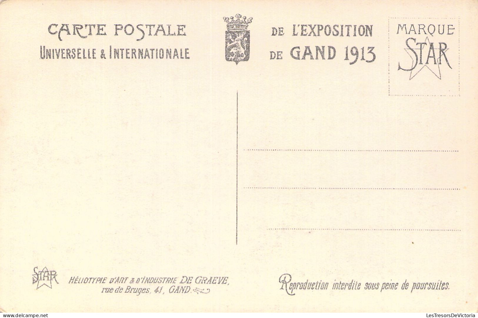 ANIMAUX - Exposition Universelle De Gand 1913 - Les Dioramas - Canada -  Carte Postale Ancienne - Autres & Non Classés