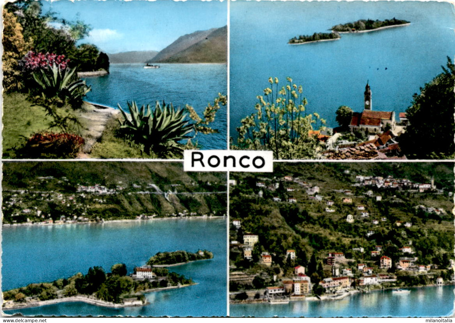 Ronco - 4 Bilder (313) * 16. 5. 1962 - Ronco Sopra Ascona