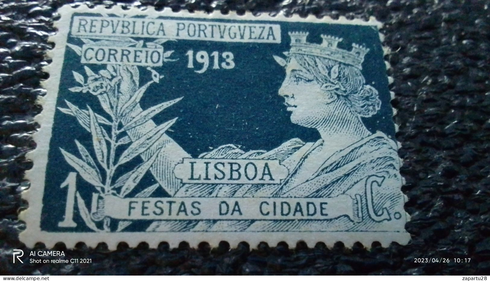 PORTUGAL-1913    .         1C         VERGİ PULLARI         NOT GOM - Nuovi