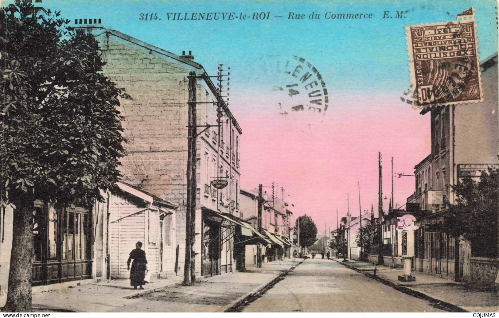 94 - VILLENEUVE LE ROI - S14891 - Rue Du Commerce - L23 - Villeneuve Le Roi