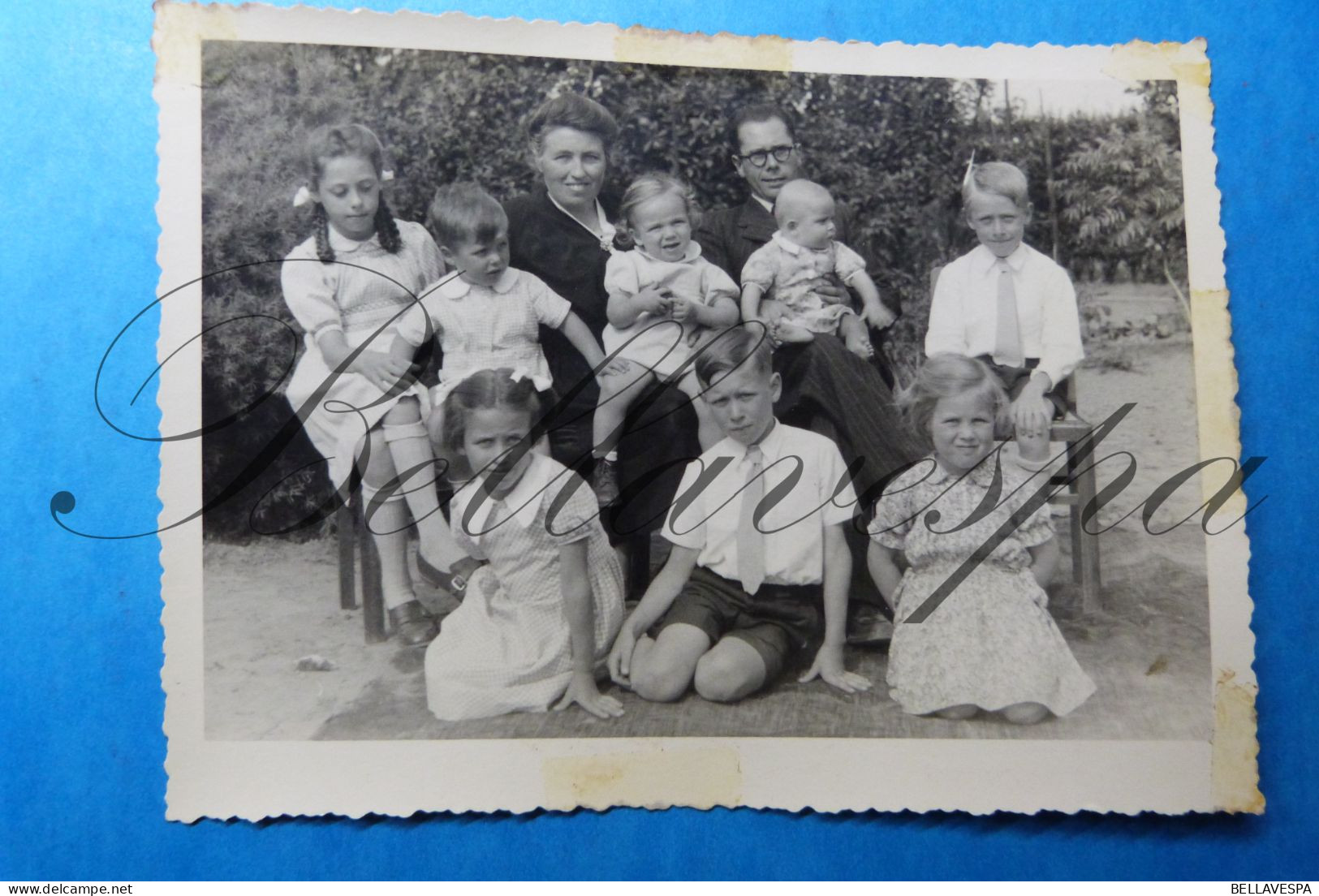 Familie Jos En Lena BREYNE-DENYS Maria Jan Paul Cecile Monique Maurice Carl En Magda - Genealogie