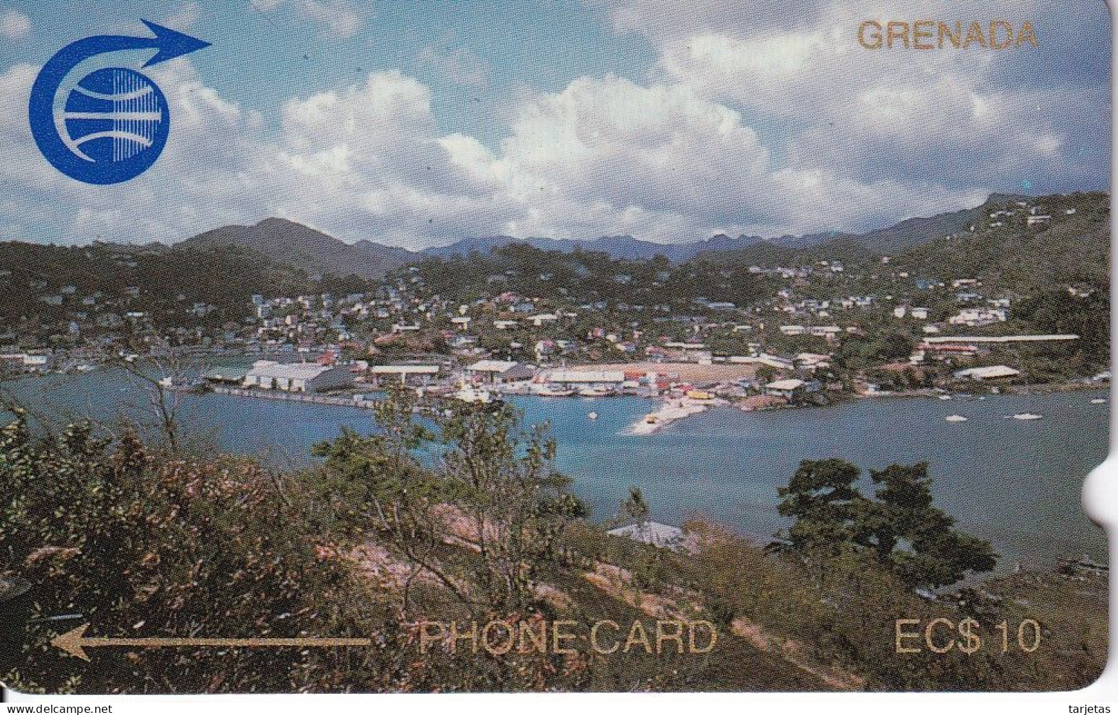 TARJETA DE GRENADA DE UN PAISAJE - CIUDAD (1CGRB) - Grenada (Granada)
