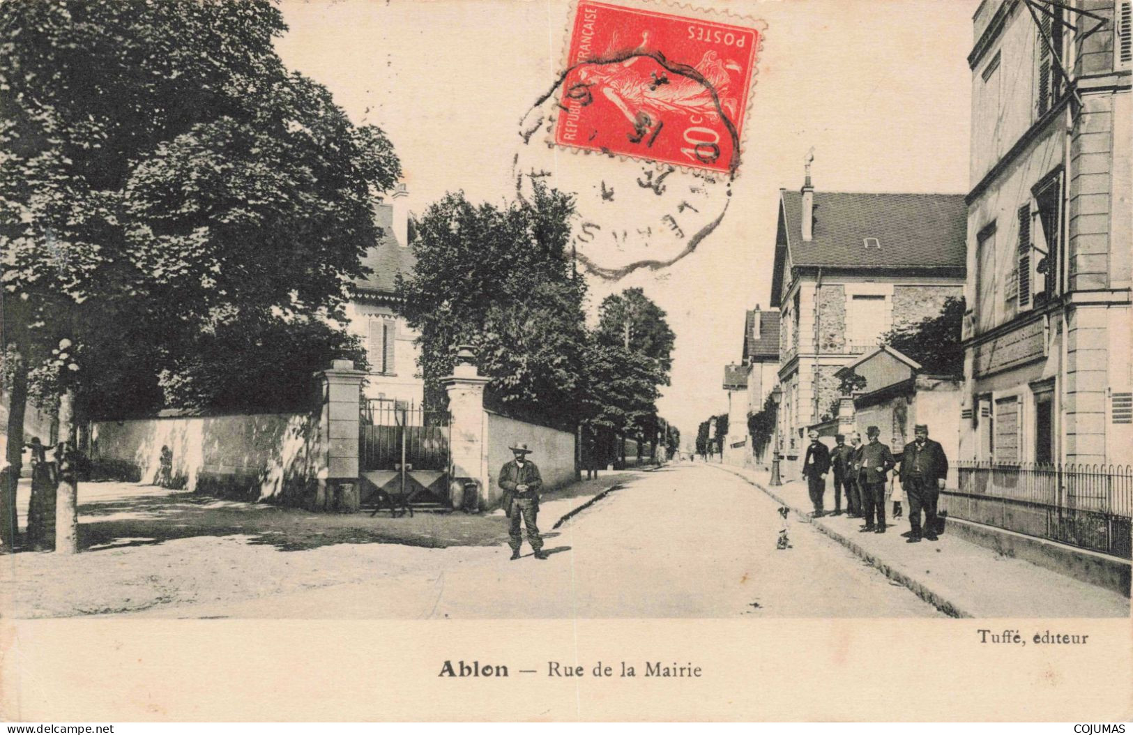 94 - ABLON - S14907 - Rue De La Mairie - L23 - Ablon Sur Seine