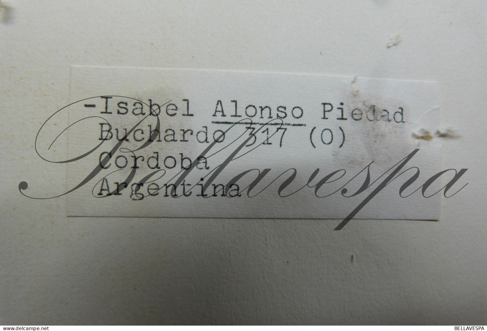 Isabel ALONSO PIEDAD Cordoba Argentina Buchardo 317.Healt Development Research Amst. Leiden Antw 1971-72 - Genealogie