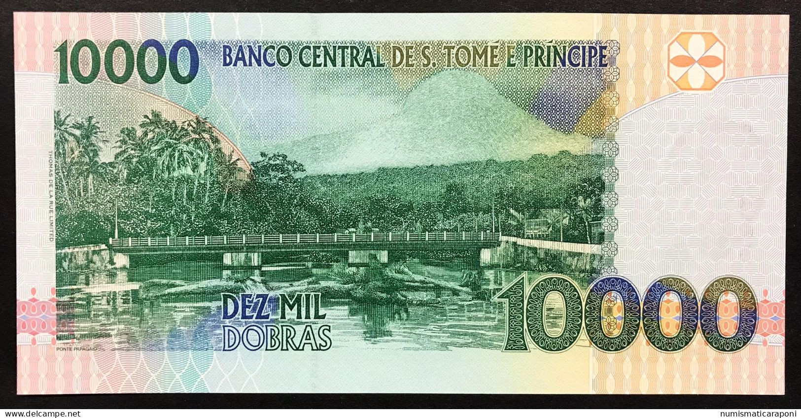 SAINT THOMAS TOME AND PRINCE 10000 10,000 DOBRAS 1996 Pick#66a UNC Fds LOTTO.4488 - Sao Tomé Et Principe