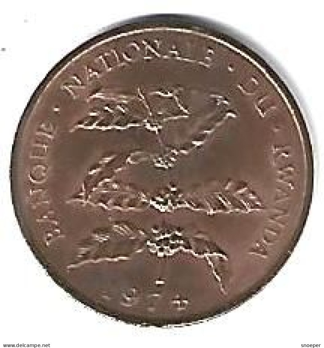 Rwanda 5 Francs 1974  Km 13   Unc - Rwanda