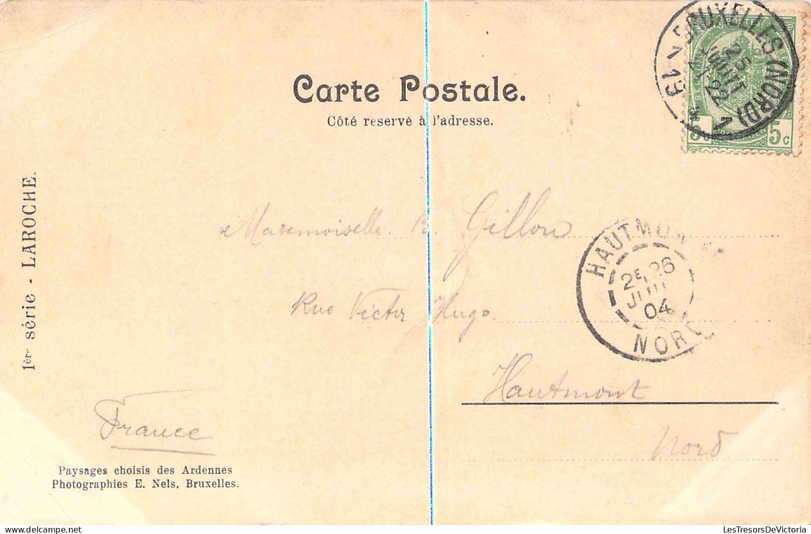 BELGIQUE - LAROCHE - Paysage Choisis Des Ardennes - Edit Nels - Carte Postale Ancienne - La-Roche-en-Ardenne