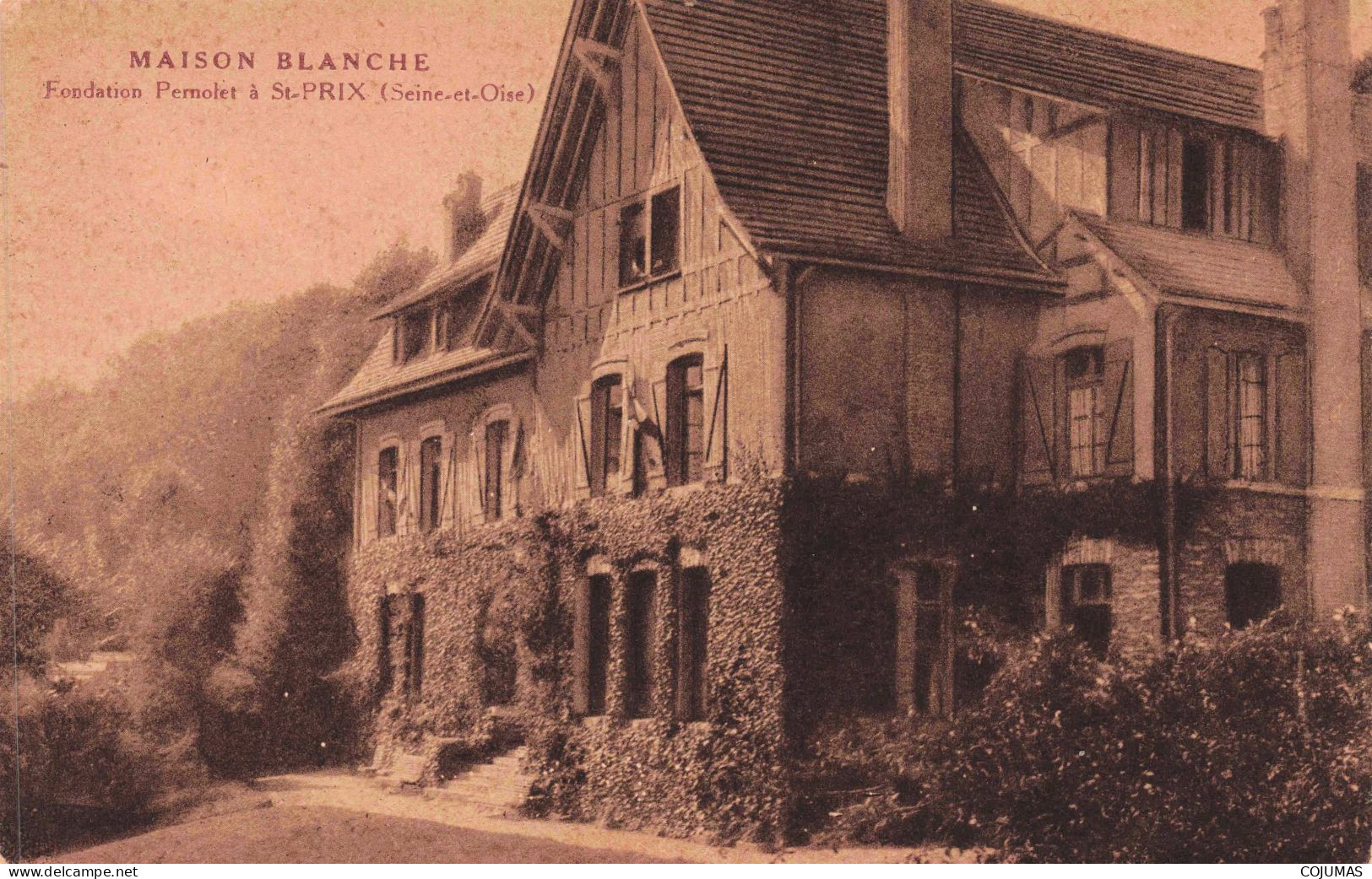 95 - SAINT PRIX - S14923 - Maison Blanche - Fondation Pernolet - L23 - Saint-Prix