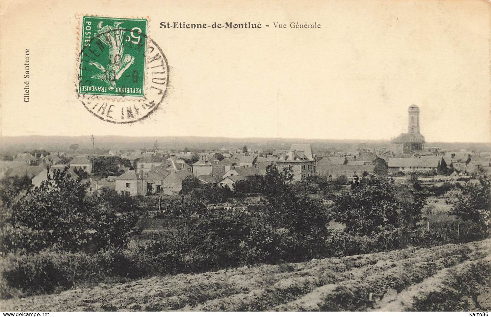 St étienne De Montluc * Vue Générale Sur Le Village - Saint Etienne De Montluc