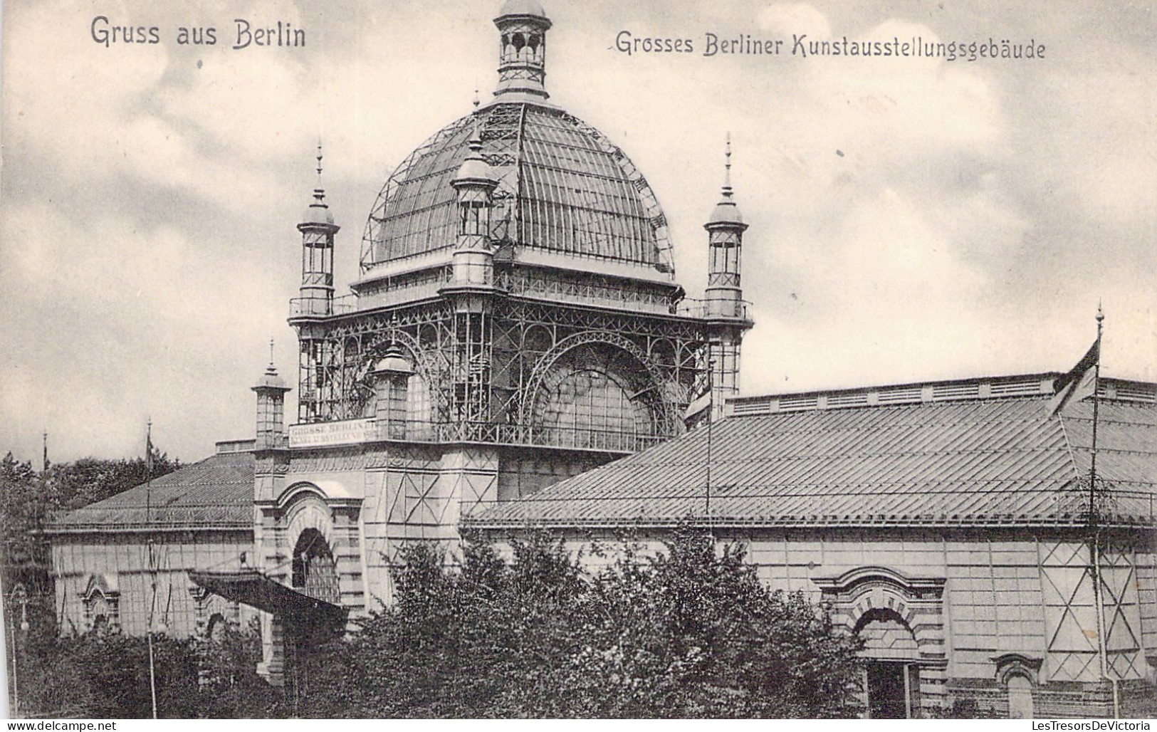 ALLEMAGNE - BERLIN - Gruss Aus - Grosses Berliner Kunstausstellungsgebaüde - Carte Postale Ancienne - Otros & Sin Clasificación