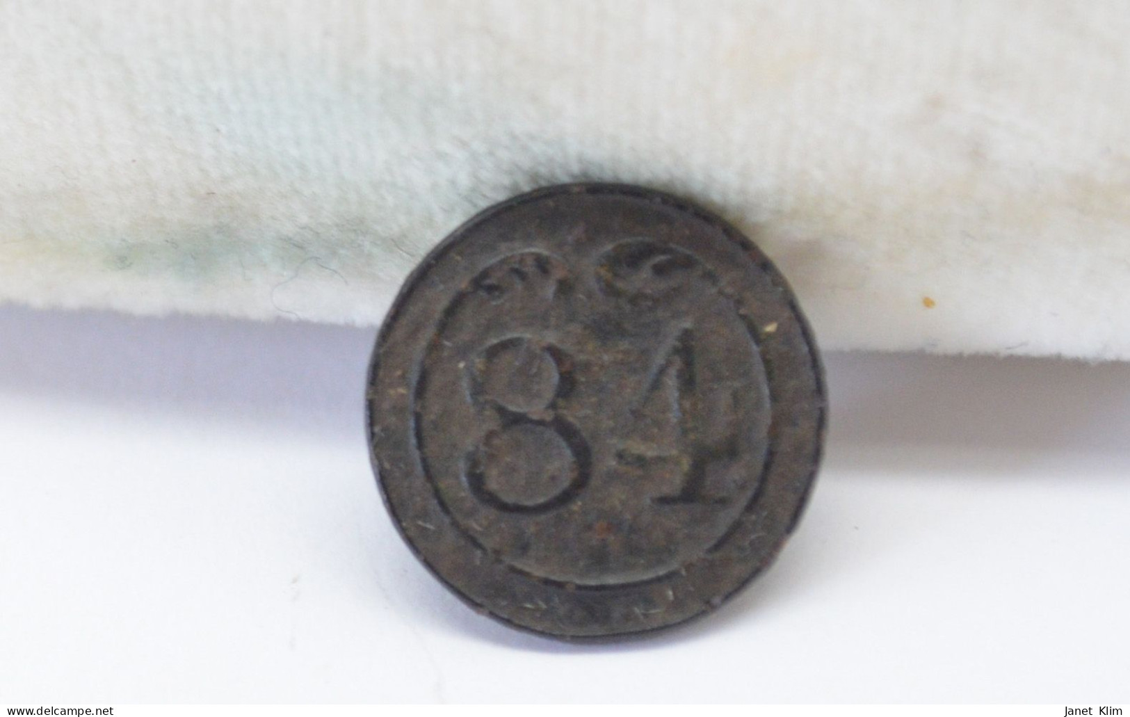 Napoleon 1812 Button 84 - Uniformes