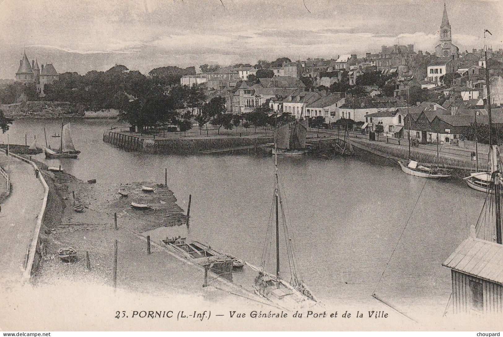 44 - Carte Postale Ancienne De  PORNIC  Vue Générale - Pornic