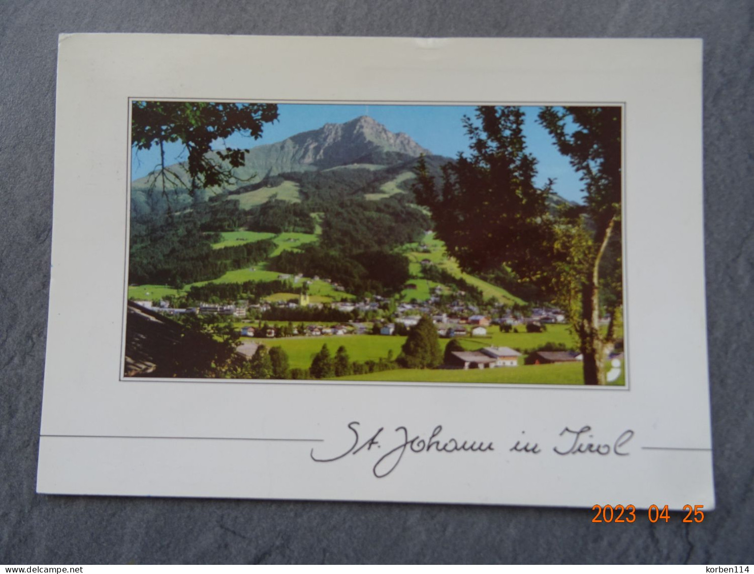 MIT KITZBUHELER HORN  2000 M. - St. Johann In Tirol