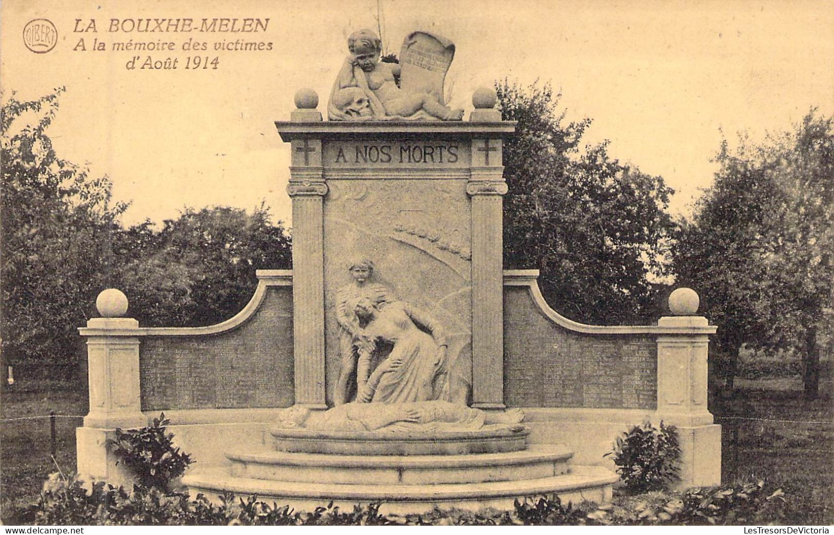 BELGIQUE - LA BOUXHE MELEN - A La Mémoire Des Victimes D'Août 1914 - Carte Postale Ancienne - Sonstige & Ohne Zuordnung