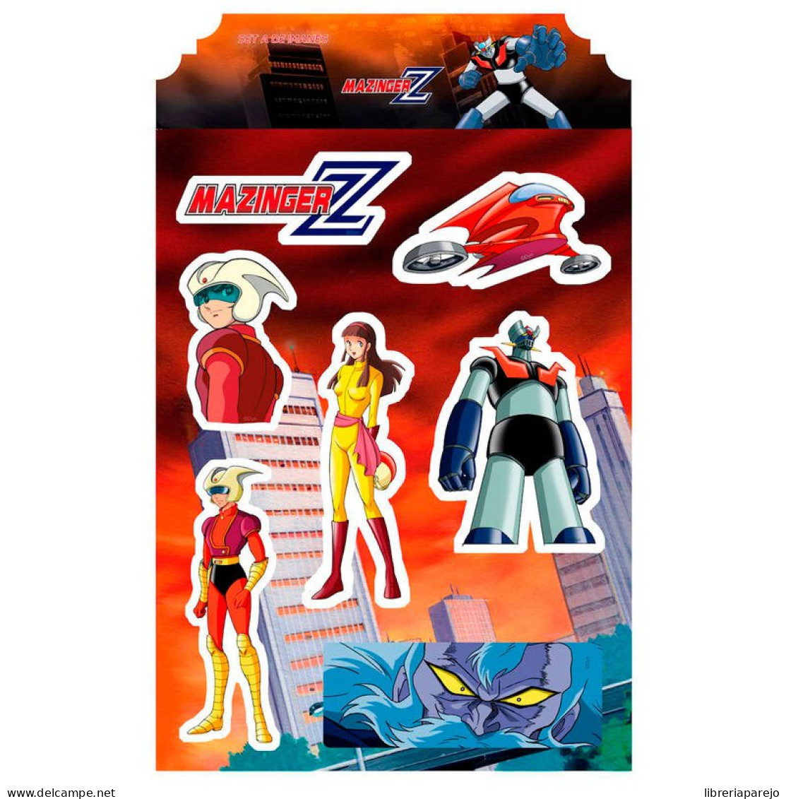 Set A Imanes Mazinger Z Nuevo Precintado - Otros & Sin Clasificación