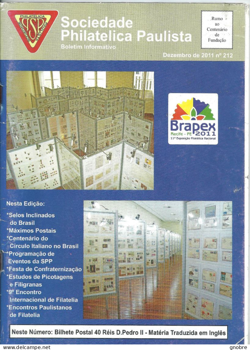 BRAZIL BOLETIM SPP - MAGAZINE - 2011 - N° 212 - Revues & Journaux