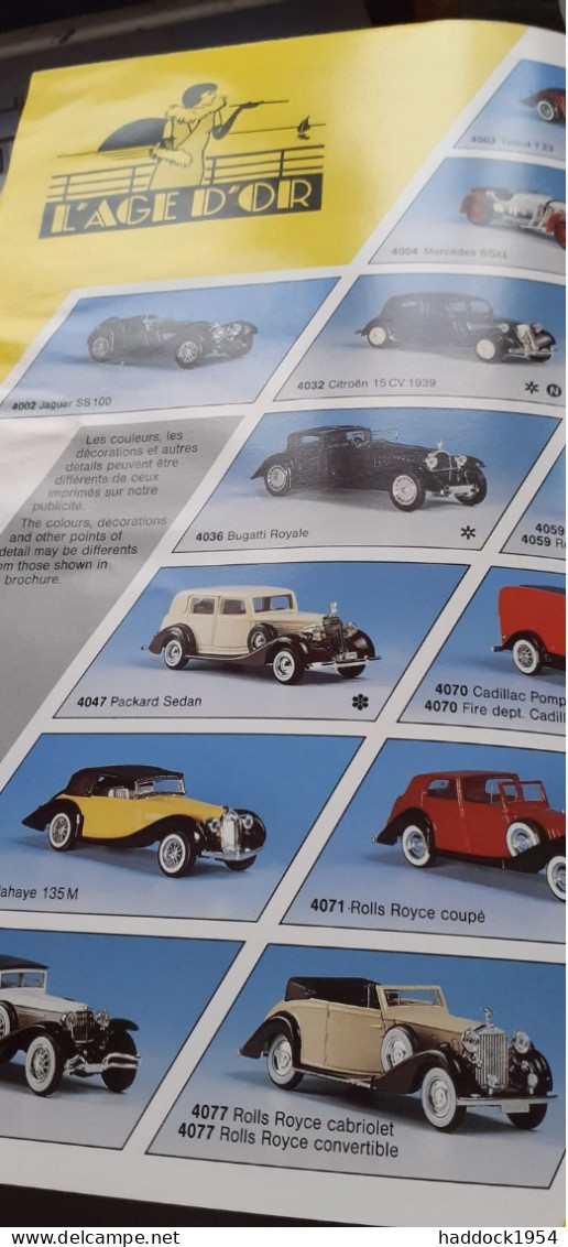 Catalogue SOLIDO 1991 - Modellismo