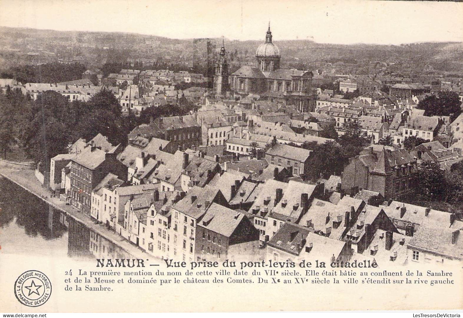 BELGIQUE - NAMUR - Vue Prise Du Pont Levis De La Citadelle - Carte Postale Ancienne - Namur