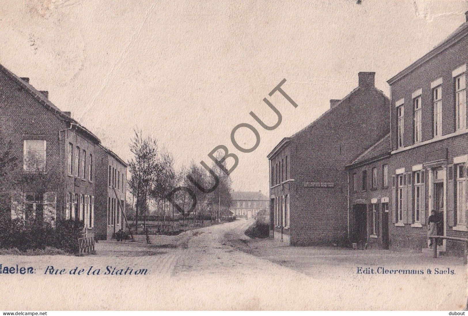 Postkaart/Carte Postale - Halen - Rue De La Station (C4109) - Halen