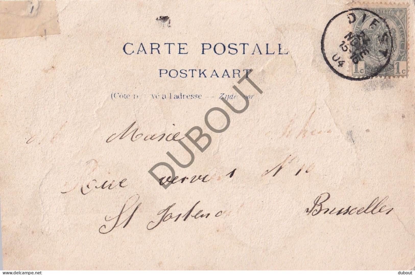 Postkaart/Carte Postale - Halen - Rue De La Station (C4109) - Halen