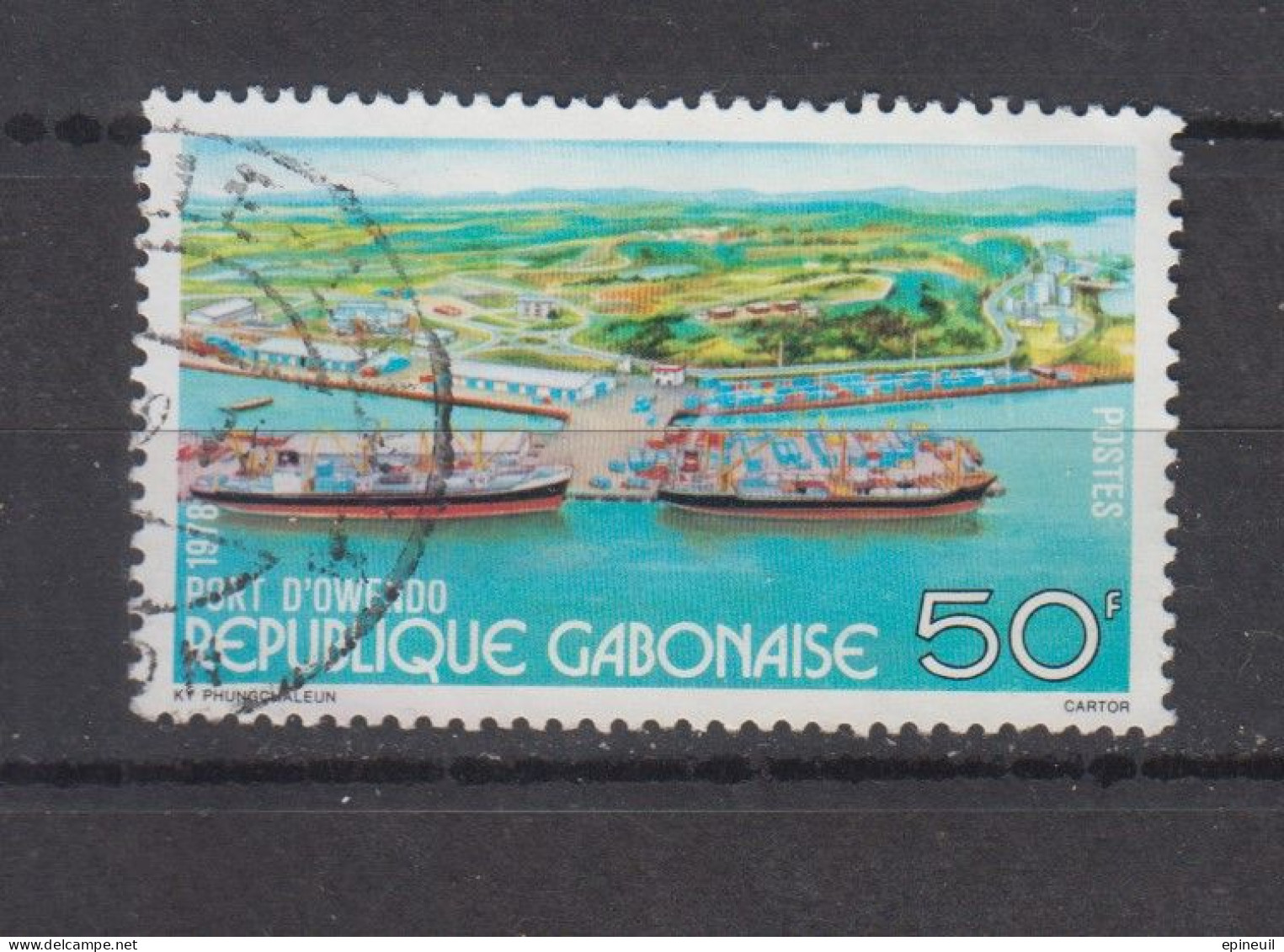 GABON ° 1978 YT N ° 398 - Gabon (1960-...)