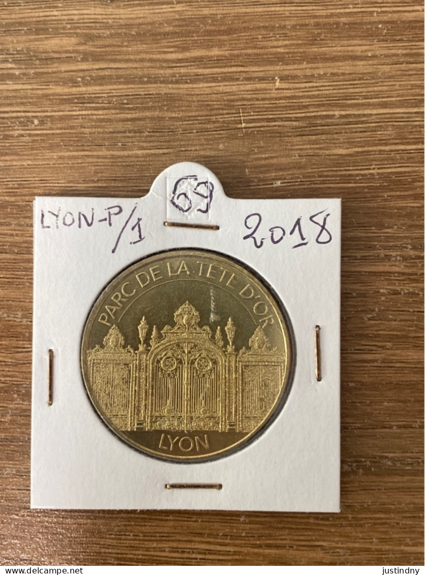 Monnaie De Paris Jeton Touristique - 69 - Lyon - Parc De La Tête D’or 2018 - 2018