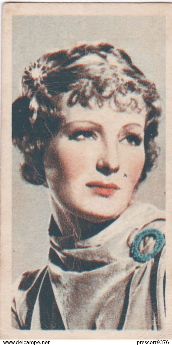 Film Stars 1935  - 7 Binnie Barnes  - Phillips Cigarette Card - Original - - Phillips / BDV