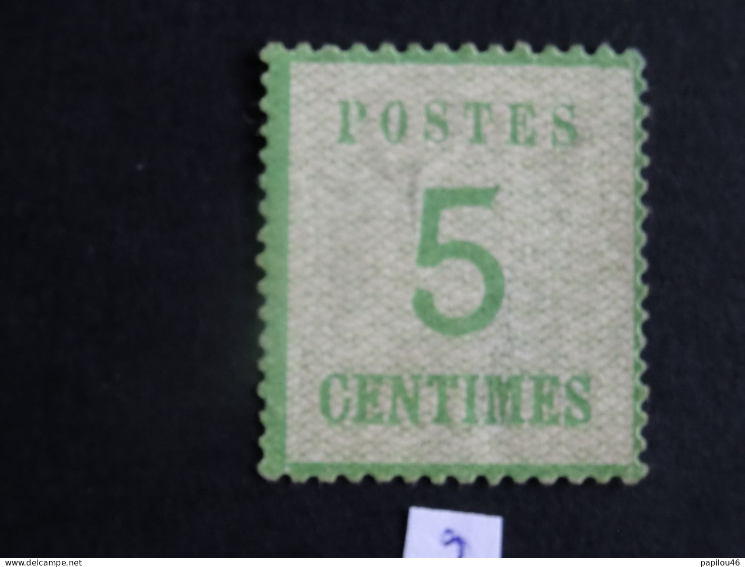 Lot De 3 Timbres 5c Vert NEUFS (* ) / Y Et T N° 4 - Unused Stamps