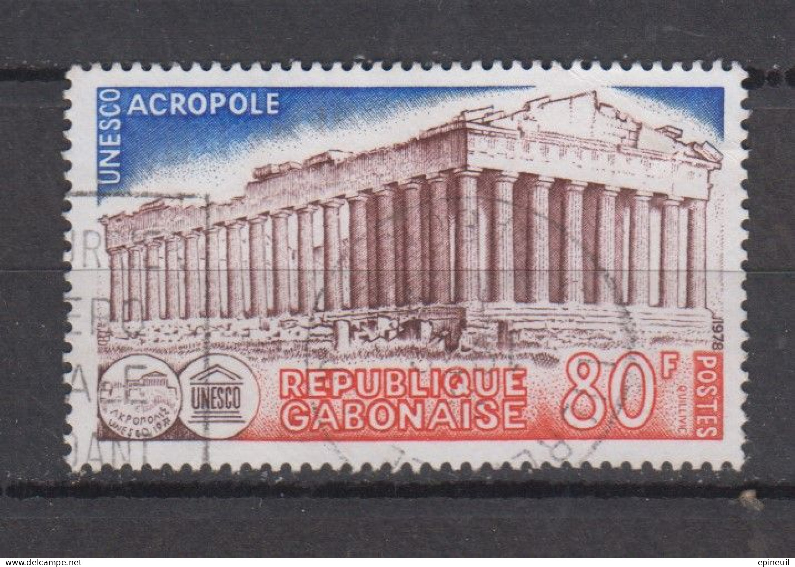 GABON ° 1978 YT N° 407 - Gabon (1960-...)