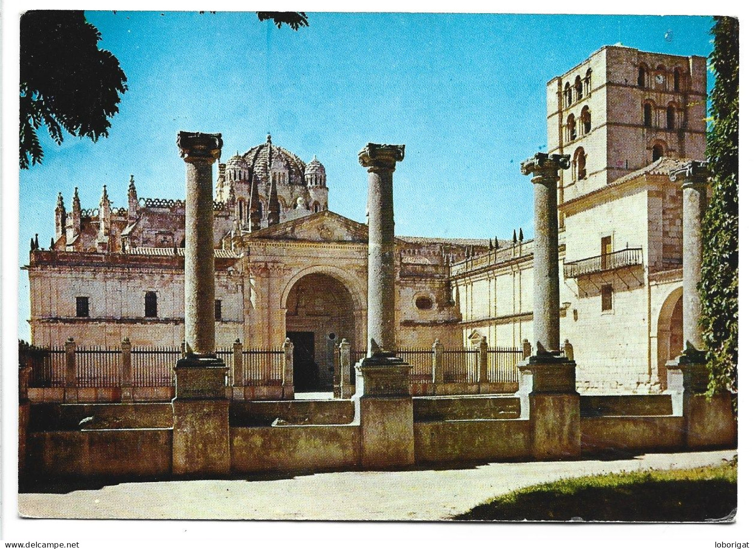 FACHADA DE LA CATEDRAL / THE CATHEDRAL FRONT.-  ZAMORA - CASTILLA Y LEON.- ( ESPAÑA ). - Zamora