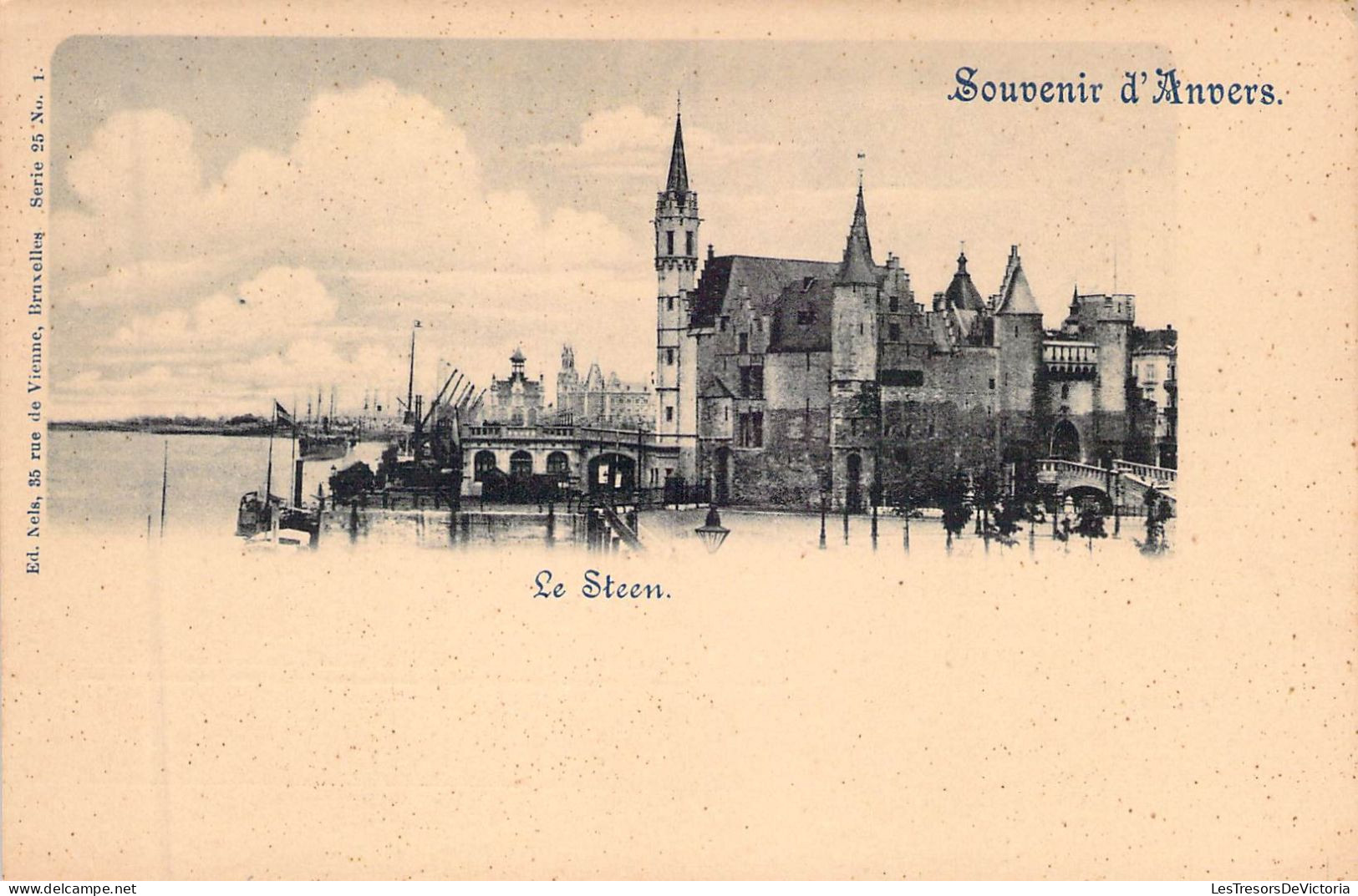 BELGIQUE - ANVERS - Le Steen - Edit Nels - Carte Postale Ancienne - Antwerpen