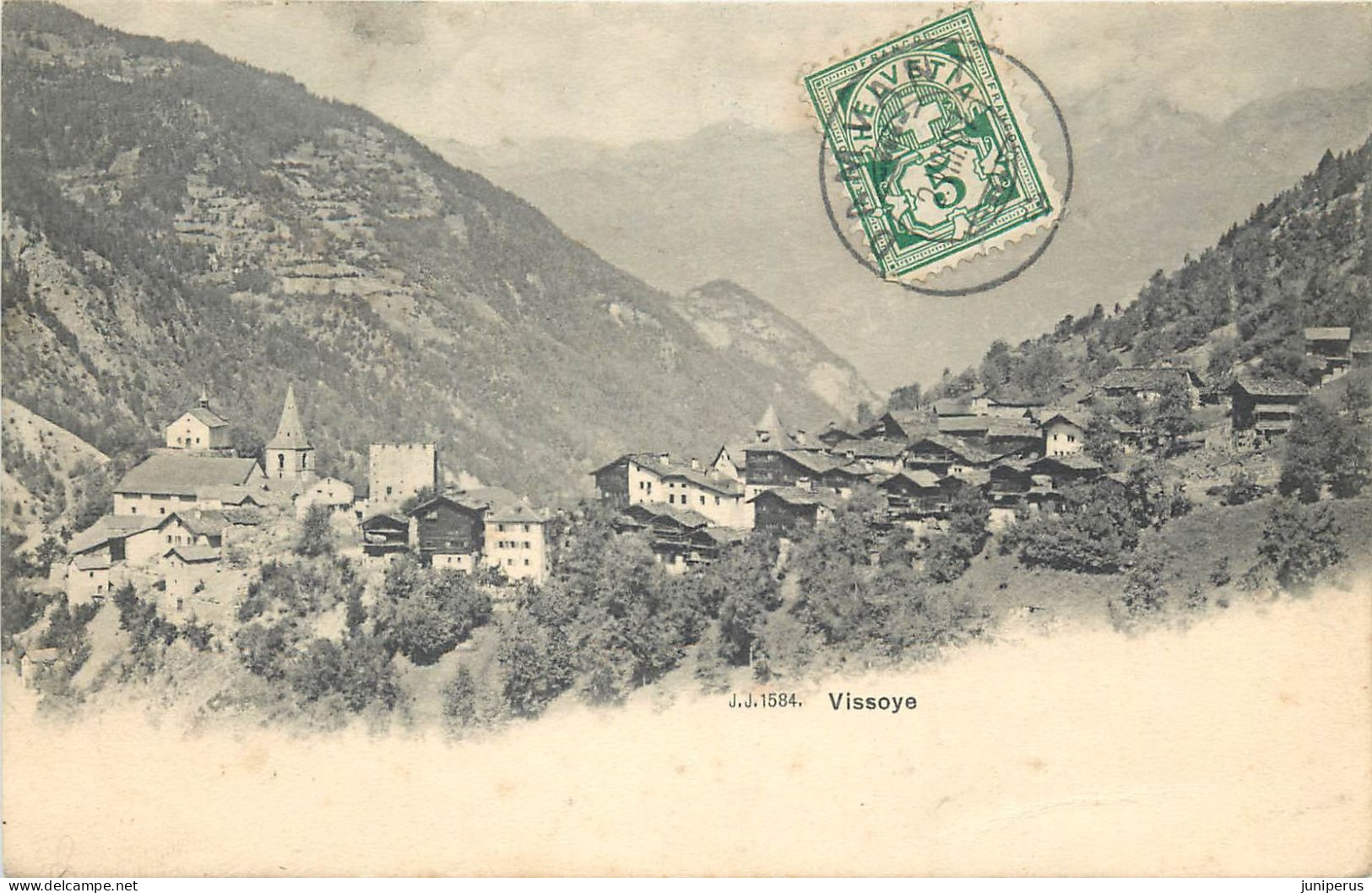 VISSOYE - VISSOIE - 1907 - - Vissoie