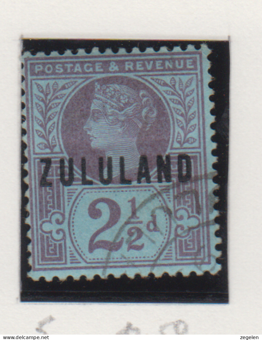 Zoeloeland Cat. Michel 5 Gestempeld - Zoulouland (1888-1902)