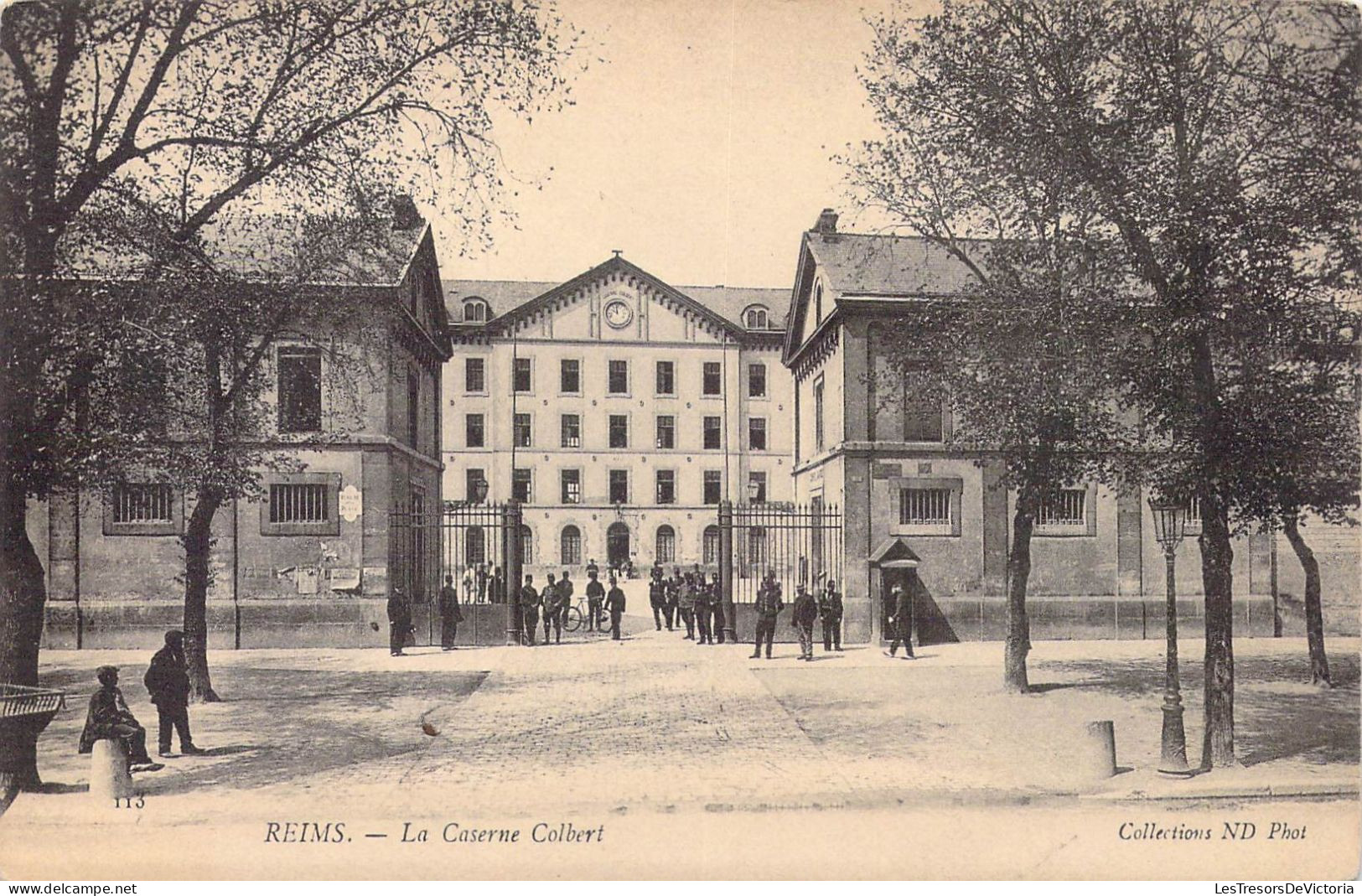 FRANCE - 51 - Reims - La Caserne Colbert - Carte Postale Ancienne - Reims