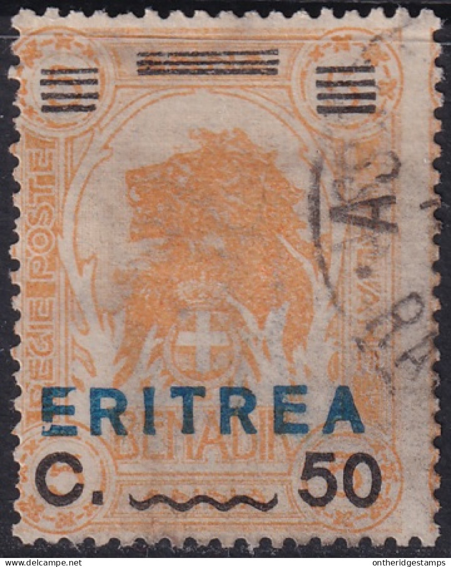 Eritrea 1924 Sc 86 Sa 85 Used - Eritrée