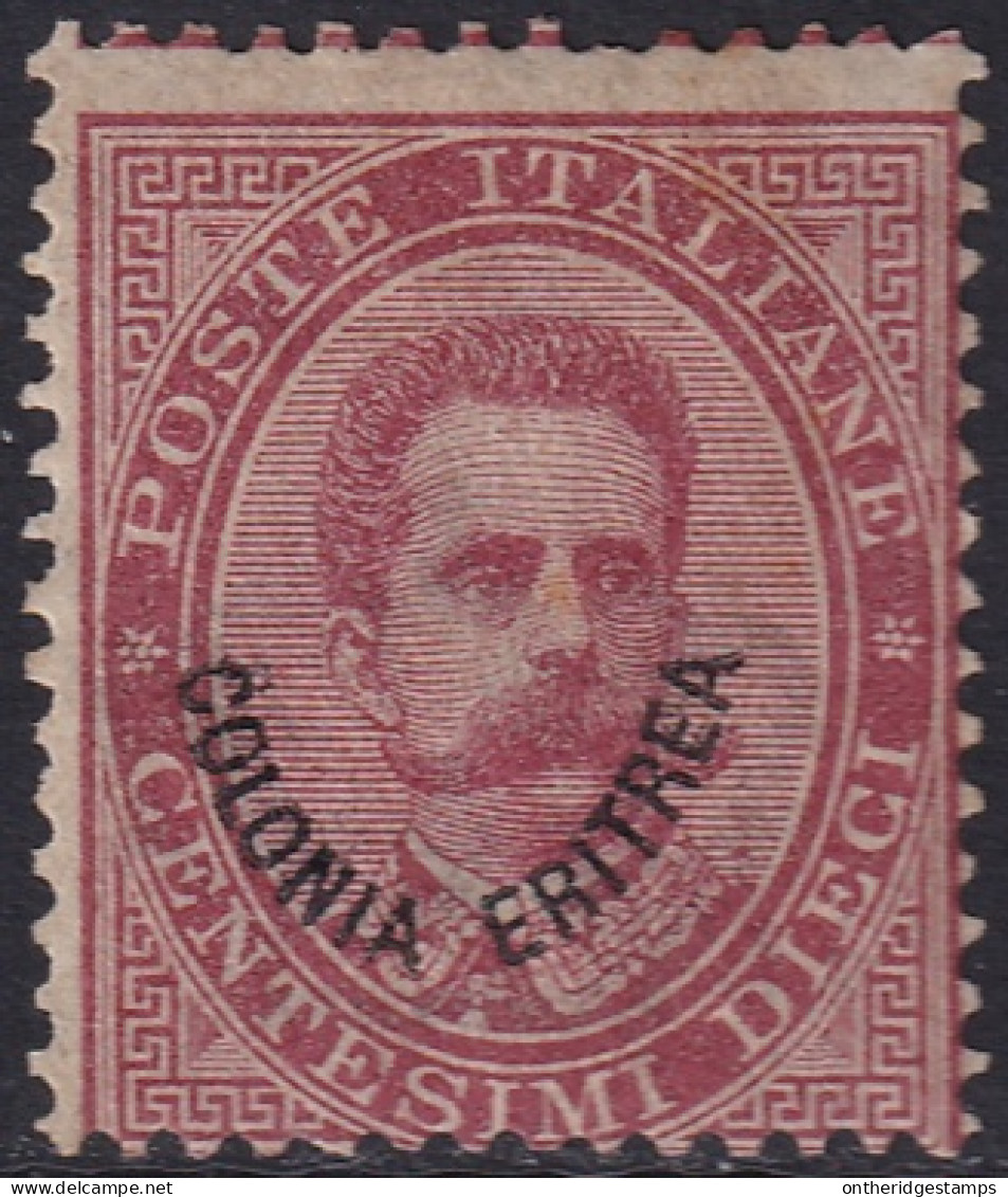 Eritrea 1892 Sc 4 Sa 4 MH* Gum Toning Spots - Eritrée