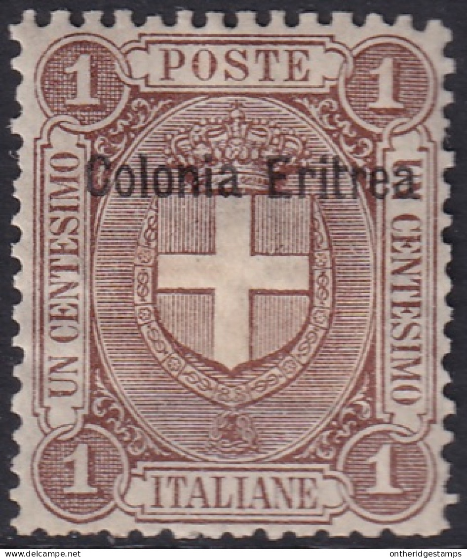 Eritrea 1899 Sc 12 Sa 12 MH* Heavy Hinge - Eritrée