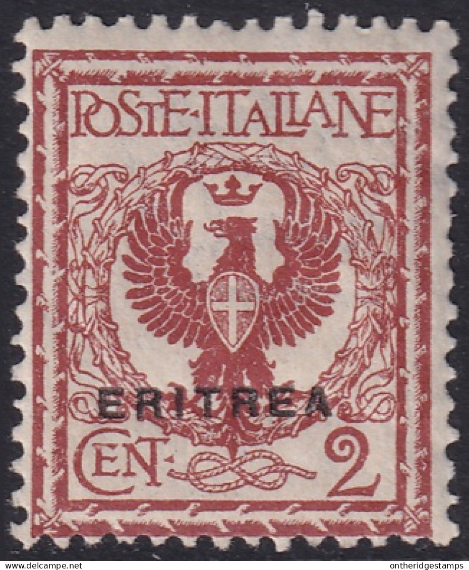 Eritrea 1924 Sc 89 Sa 78 MNH** Some Gum Crazing - Eritrée