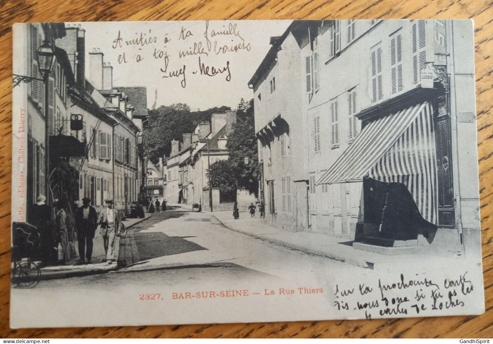 Bar Sur Seine (Aube) - La Rue Thiers - Commerces - Bar-sur-Seine