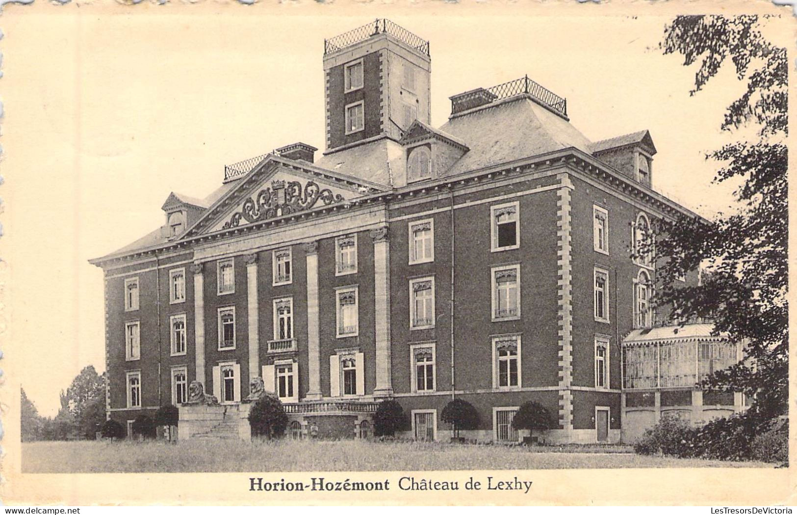 BELGIQUE - HORION HOZEMONT - Château De Lexhy - Carte Postale Ancienne - Andere & Zonder Classificatie