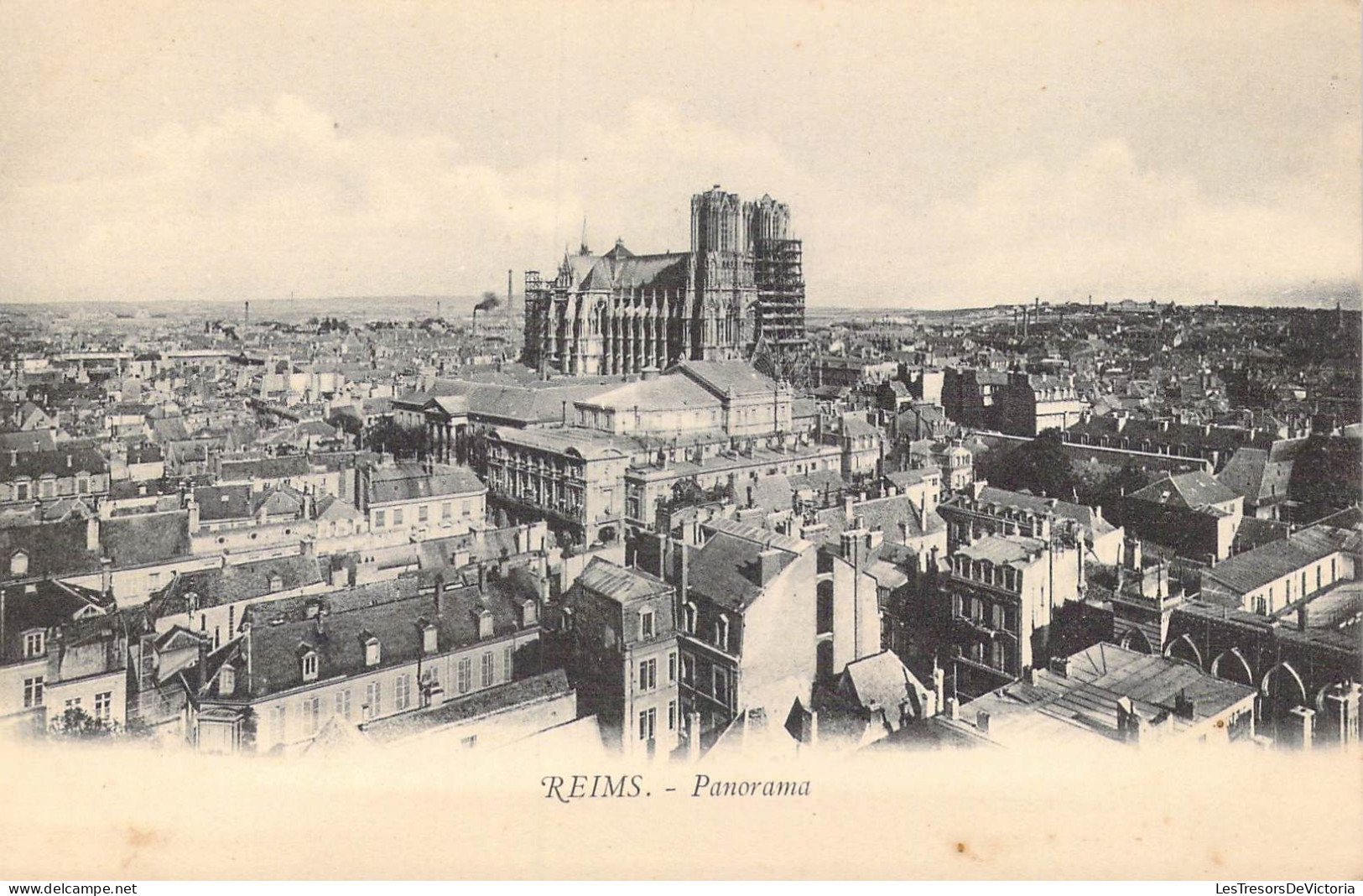 FRANCE - 51 - Reims - Panorama - Carte Postale Ancienne - Reims