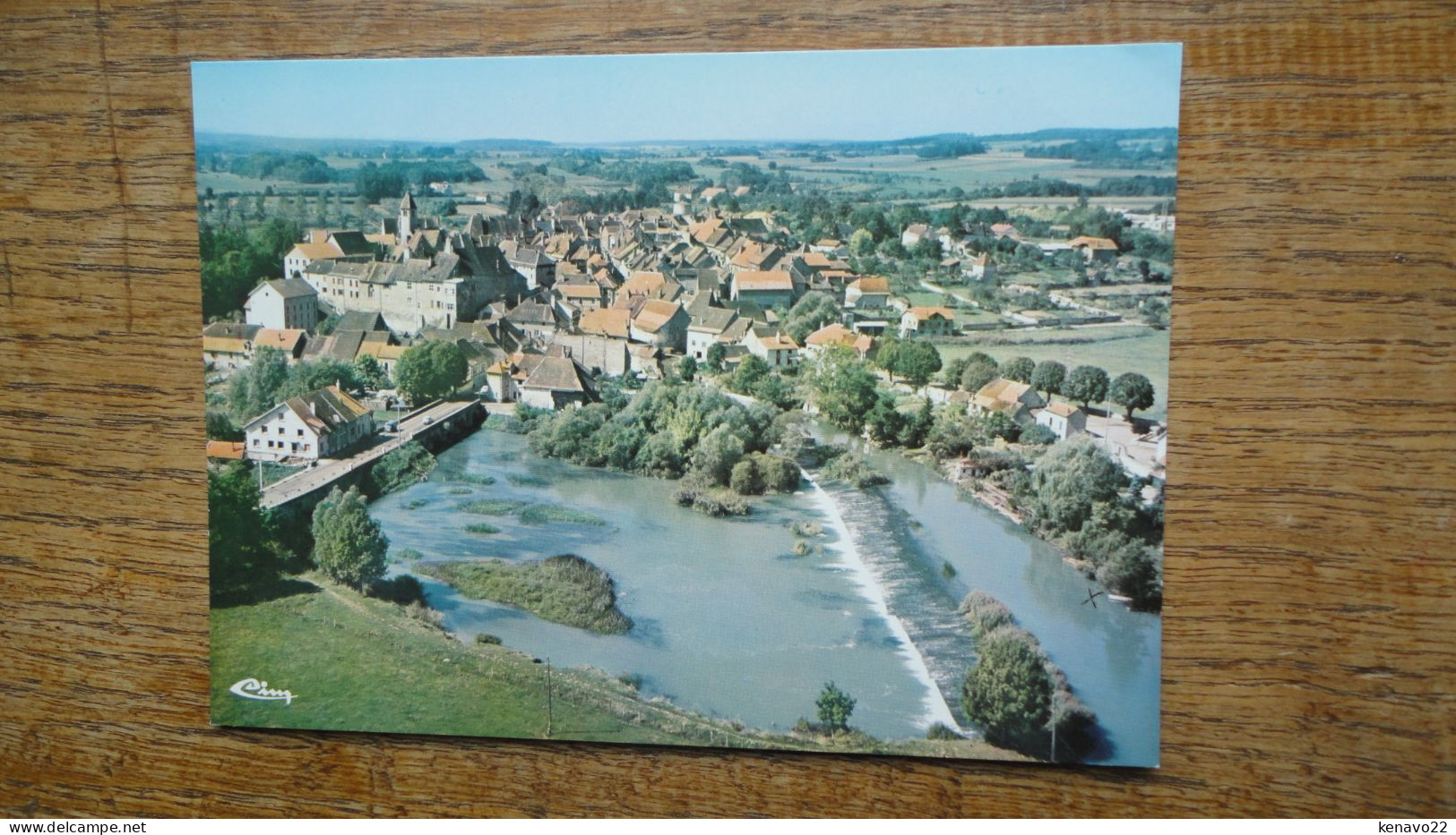 Marnay , Vue Aérienne , Le Barrage Sur L'ognon - Marnay