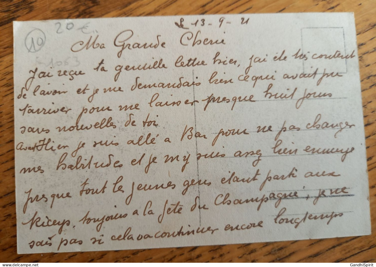 Bar Sur Seine (Aube) - Fête Du Champagne Le 4 Septembre 1921 - Char De Buxeuil, Attelage - Bar-sur-Seine