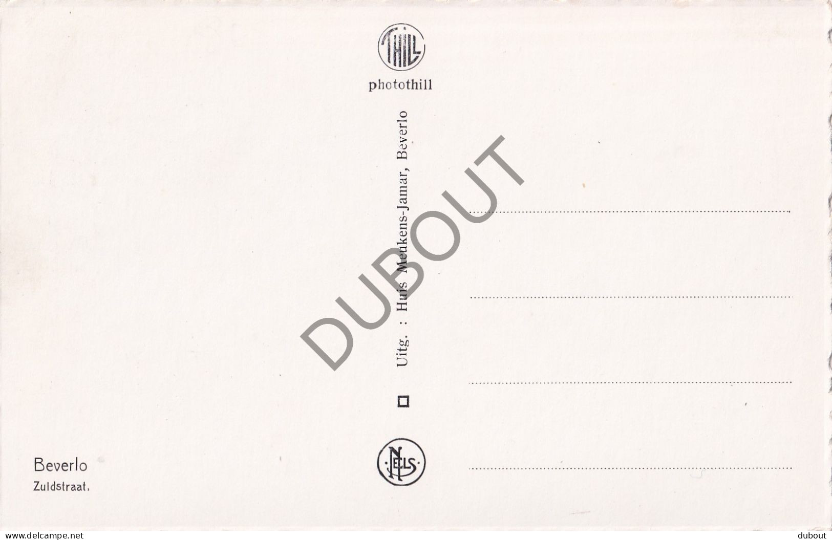 Postkaart/Carte Postale - Beverlo - Zuidstraat (C3982) - Beringen