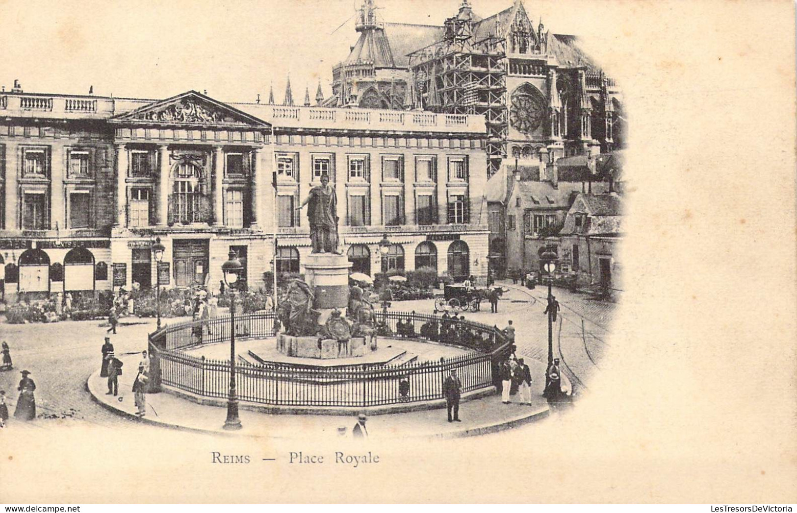 FRANCE - 51 - Reims - Place Royale - Carte Postale Ancienne - Reims